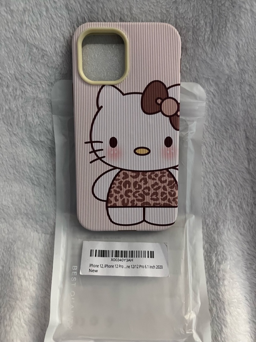 Hello Kitty Pink iPhone Case (Fits iPhone 12/12 Pro)